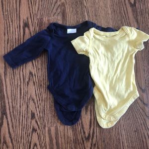 Hanna Andersson NB onesies bundle